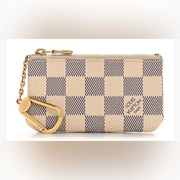 Louis Vuitton Accessories - LOUIS VUITTON Damier Azur Key Pouch